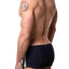 Jocko Navy/White Ribbed Rex Swim Trunk