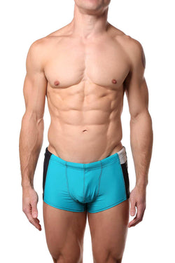 Jocko Teal Pocket Swim Short thumbnail 1
