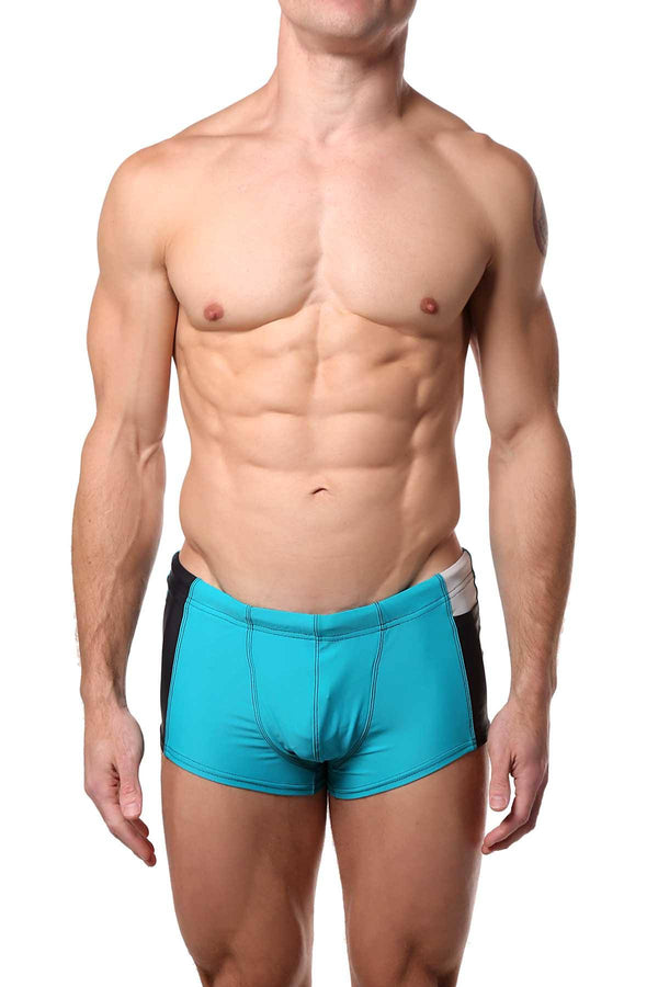 Jocko Teal Pocket Swim Short