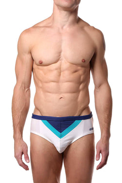 Jocko White Kyle V-Insert Swim Bikini thumbnail 1