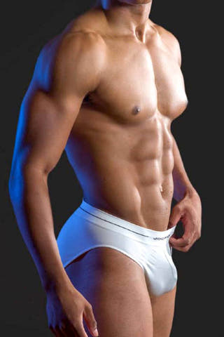 Jocko White Seamless Adam Basic Brief