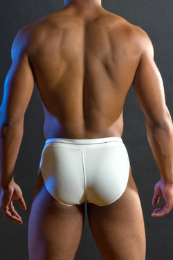 Jocko White Seamless Adam Basic Brief thumbnail 2