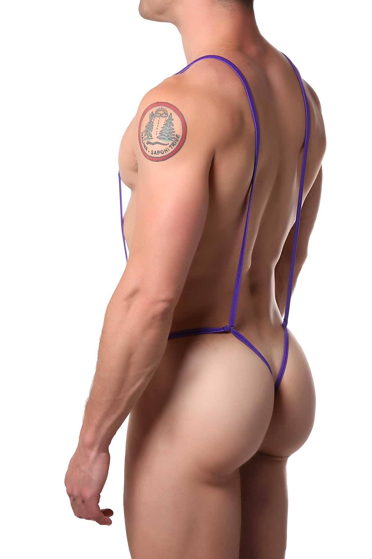 Joe Snyder Purple Body-Suit