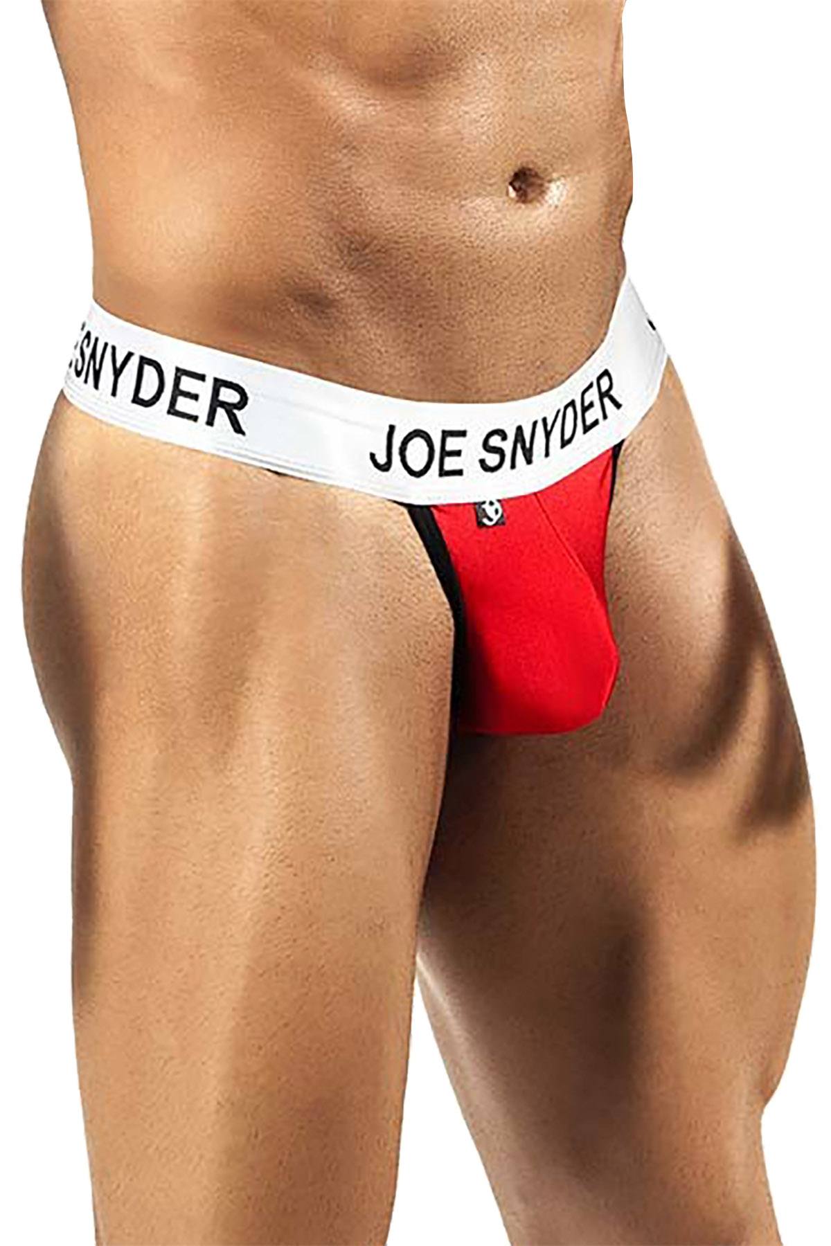 Joe Snyder Red Activewear V-Thong