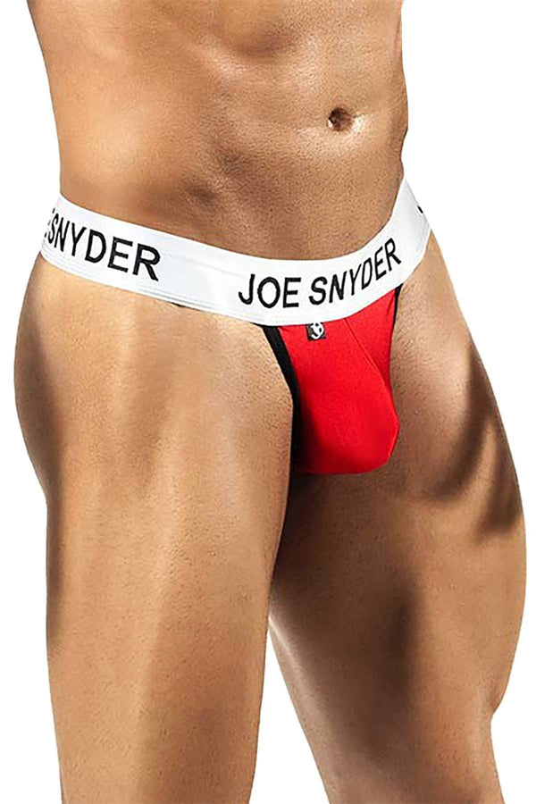 Joe Snyder Red Activewear V-Thong