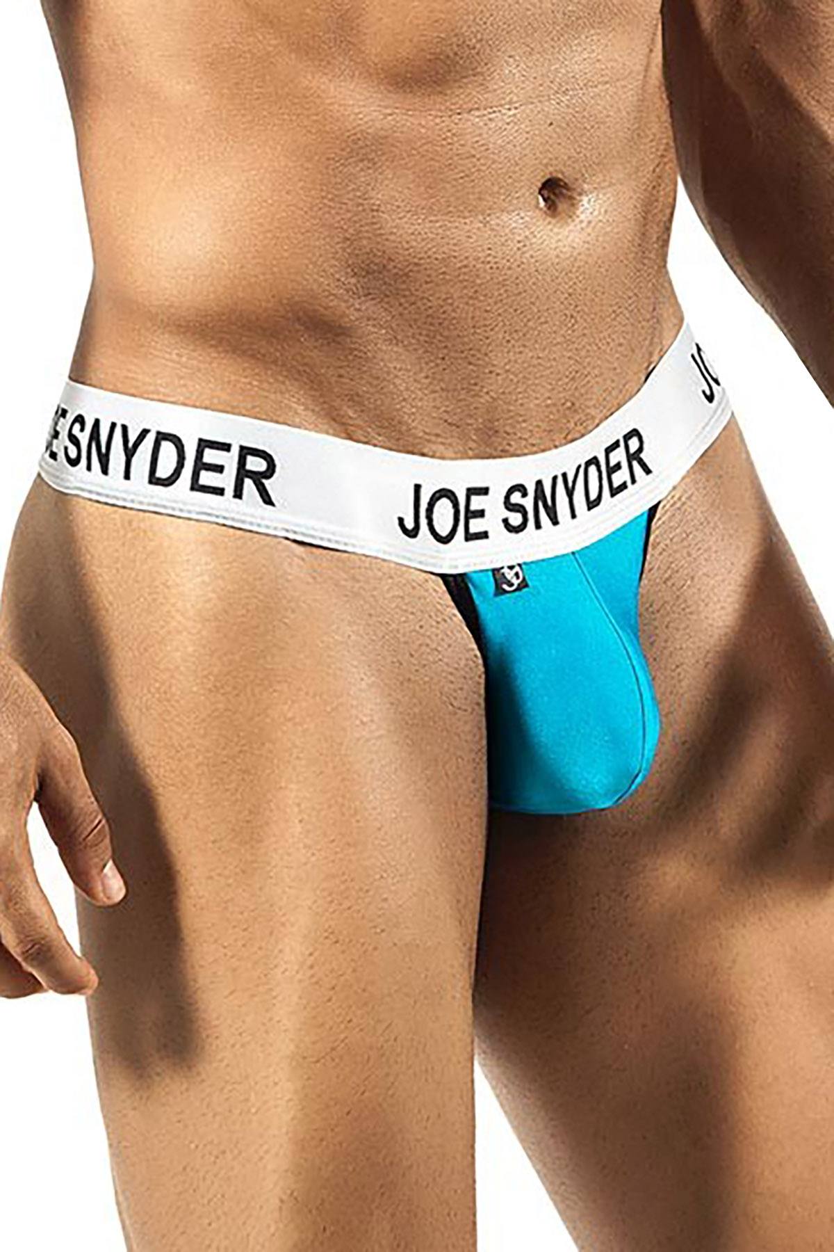 Joe Snyder Turquoise Activewear V-Thong