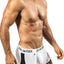 Joe Snyder White Mesh Activewear Boxer