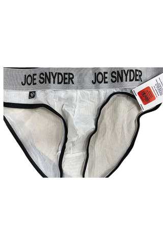 Joe Snyder White Mesh Tul Bikini