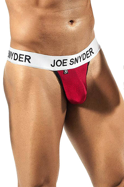 Joe Snyder Wine Activewear V-Thong