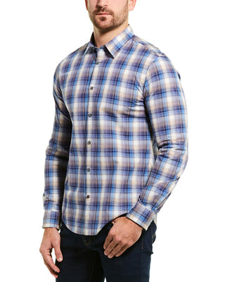 John Varvatos LONG SLEEVE SHIRT officer blue