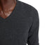 John Varvatos Star Usa Arlington Melange Sweater Charcoal Heather