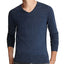 John Varvatos Star Usa Arlington Melange Sweater Pacific Blue
