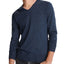 John Varvatos Star Usa Arlington Melange Sweater Pacific Blue