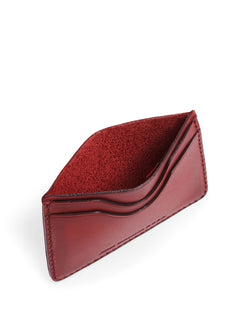 John Varvatos Star Usa Bushwick Leather Card Case Red thumbnail 2