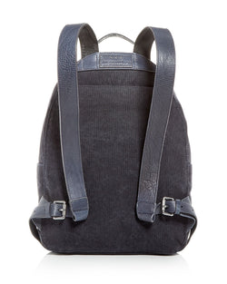 John Varvatos Star Usa Cooper Canvas Backpack Navy thumbnail 3