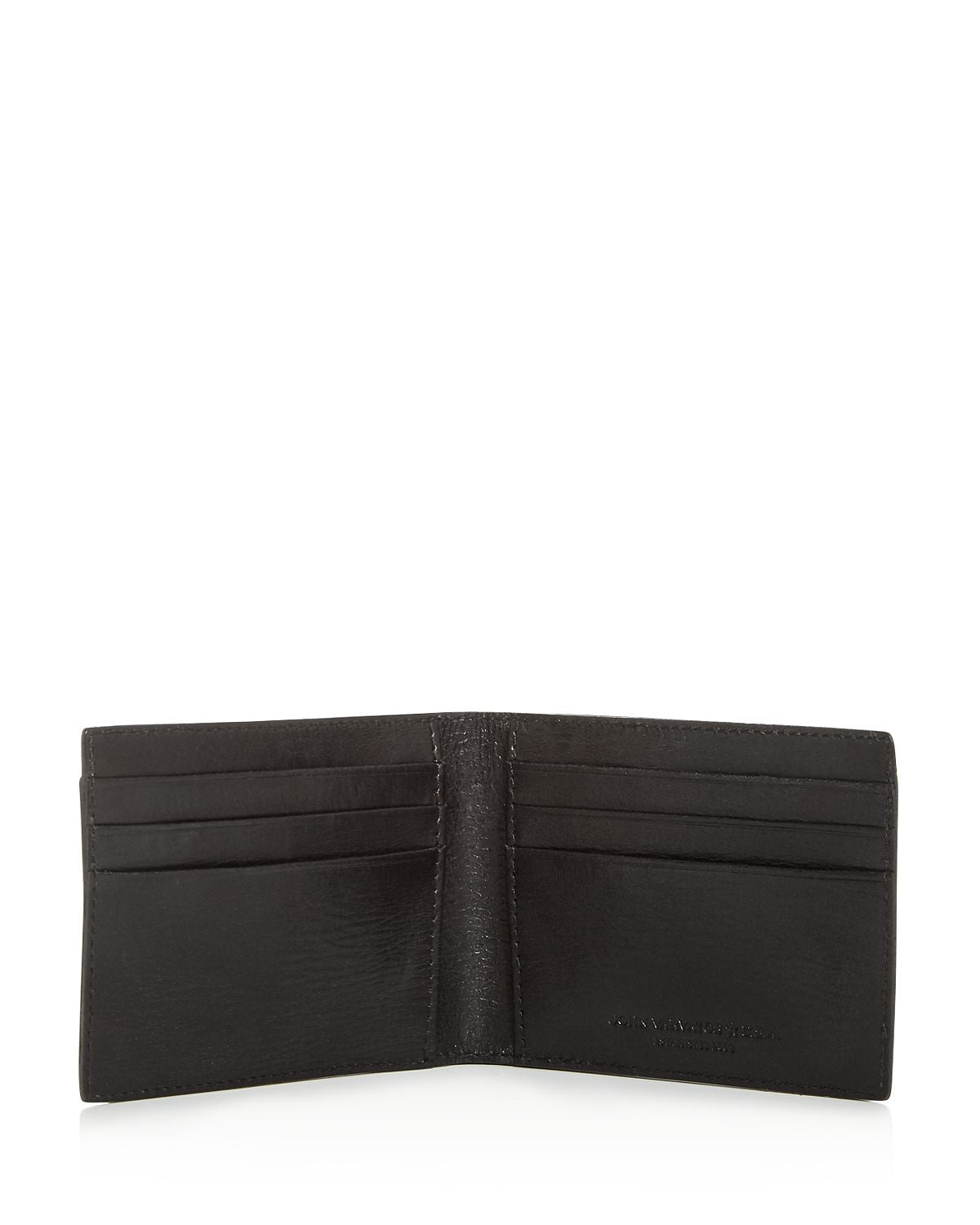 John Varvatos Star Usa Cooper Leather Bi-fold Wallet Black
