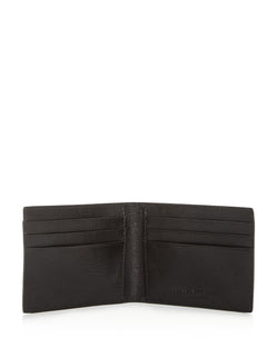 John Varvatos Star Usa Cooper Leather Bi-fold Wallet Black thumbnail 2