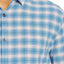 John Varvatos Star Usa Fulton Plaid Slim Fit Long-sleeve Shirt Midnight