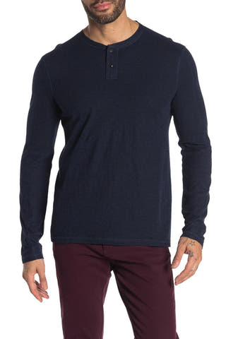 John Varvatos Star Usa Henley Navy