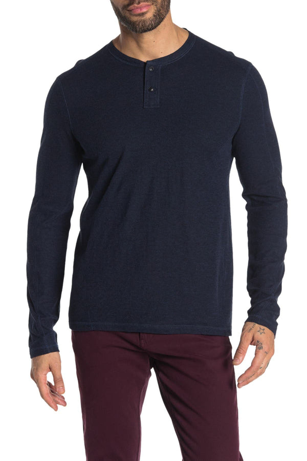 John Varvatos Star Usa Henley Navy
