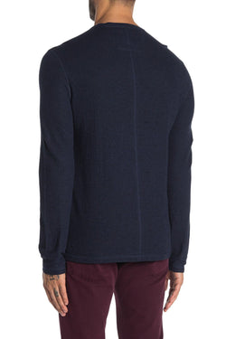 John Varvatos Star Usa Henley Navy thumbnail 2