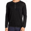 John Varvatos Star Usa Long-sleeve Henley Black