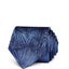 John Varvatos Star Usa Palm-leaf Classic Silk Tie Stream Blue