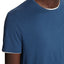 John Varvatos Star Usa Rockford Double-layer Tee Cadet Blue