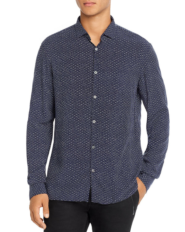 John Varvatos Star Usa Ross Slim Fit Shirt Marine