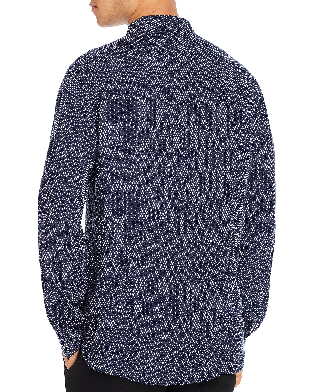 John Varvatos Star Usa Ross Slim Fit Shirt Marine