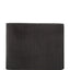 John Varvatos Star Usa Scored Leather Bi-fold Wallet Black