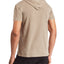 John Varvatos Star Usa Short Sleeve Pullover Hoodie Umber