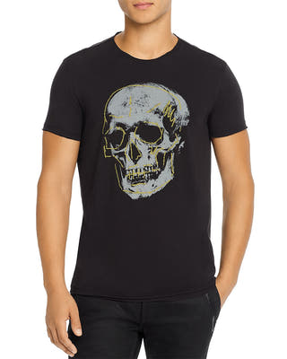 John Varvatos Star Usa Skull Tee Black