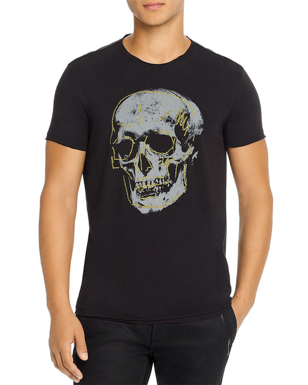 John Varvatos Star Usa Skull Tee Black