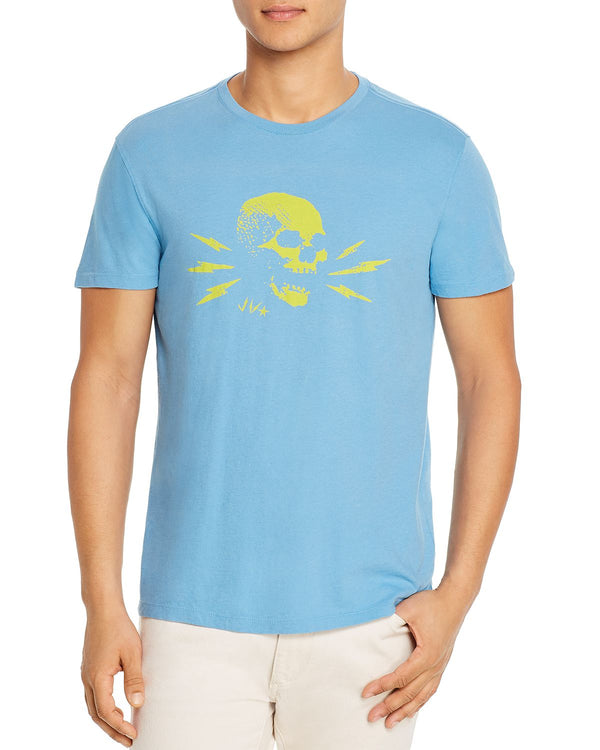 John Varvatos Star Usa Skull Tee Blue