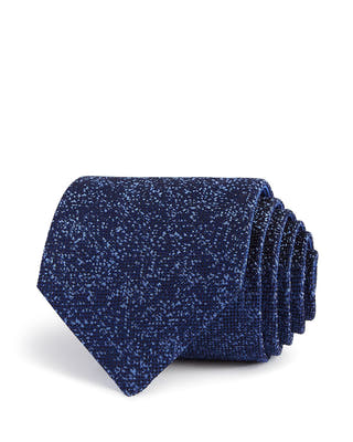 John Varvatos Star Usa Textured Solid Silk Classic Tie Royal Blue
