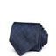 John Varvatos Star Usa Tonal Grid Classic Tie Indigo