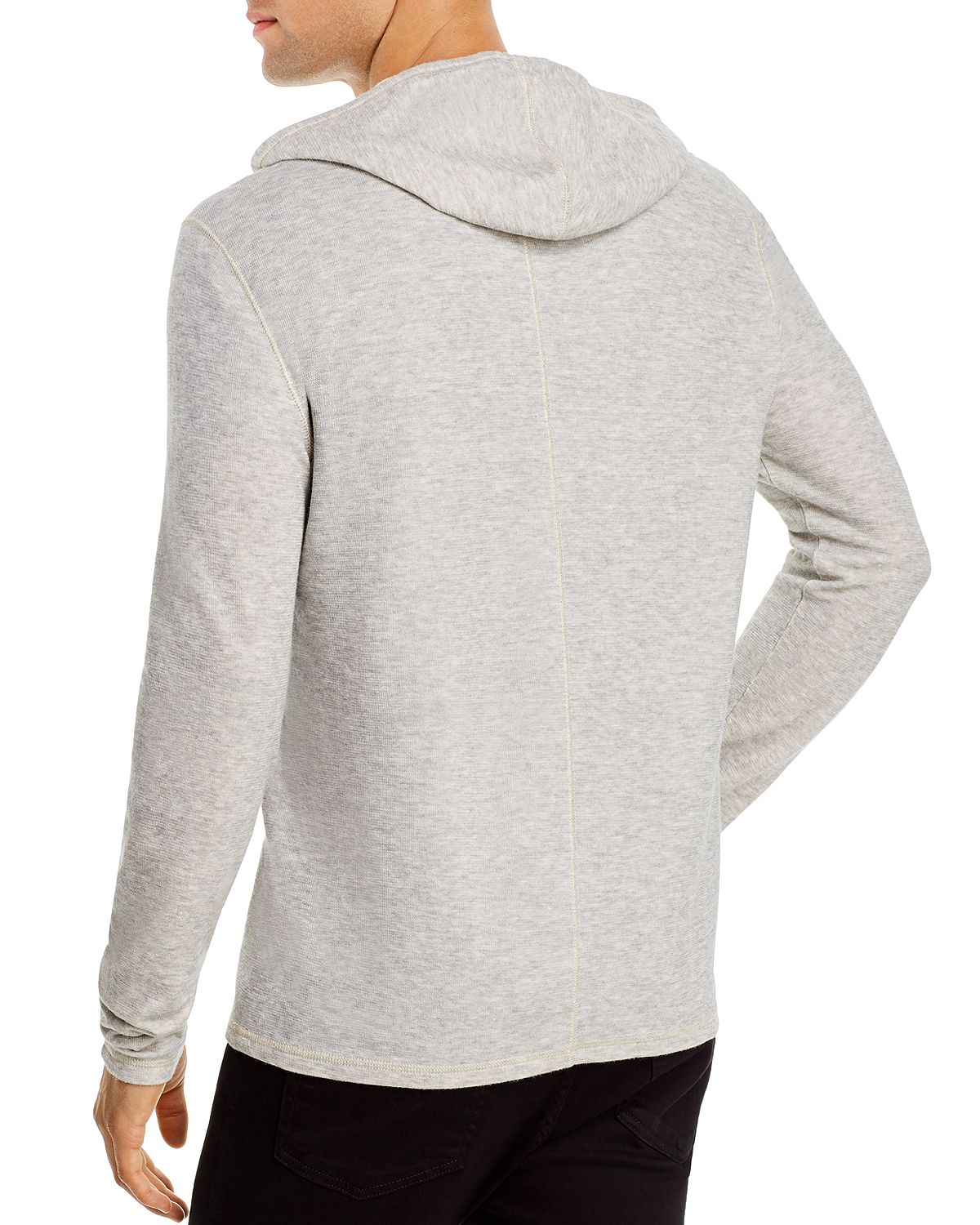 John Varvatos Star Usa Washington Double Knit Hooded Sweatshirt Reflection