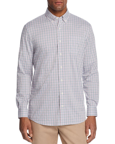 Johnnie-o Coleman Plaid Regular Fit Button-down Sport Shirt Highlighter