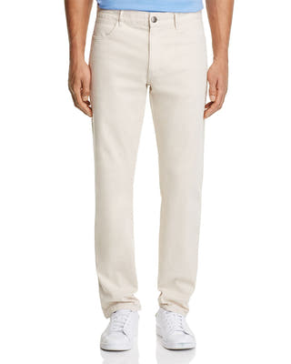 Johnnie-o Stretch Cotton Five Pocket Regular Fit Pants Stone