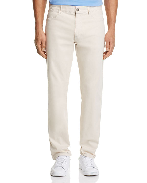 Johnnie-o Stretch Cotton Five Pocket Regular Fit Pants Stone