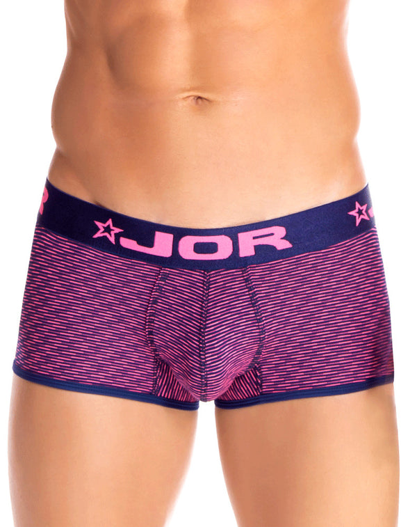Jor 0817 Neon Boxer Briefs Blue