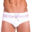 Jor 0889 Mesh Swim Trunks White