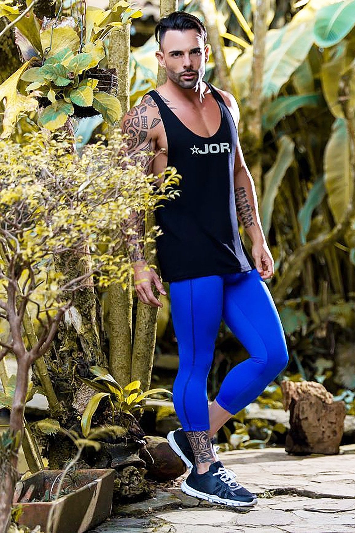 Jor Black Game Tank Top