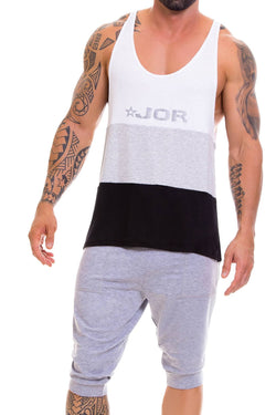 Jor Black/Grey Thunder Tank Top thumbnail 2