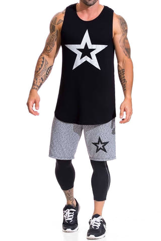 Jor Black Match Tank Top