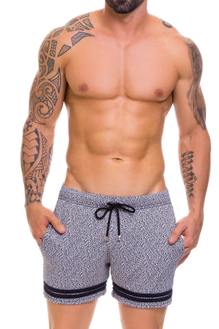 Jor Black Milano Athletic Short