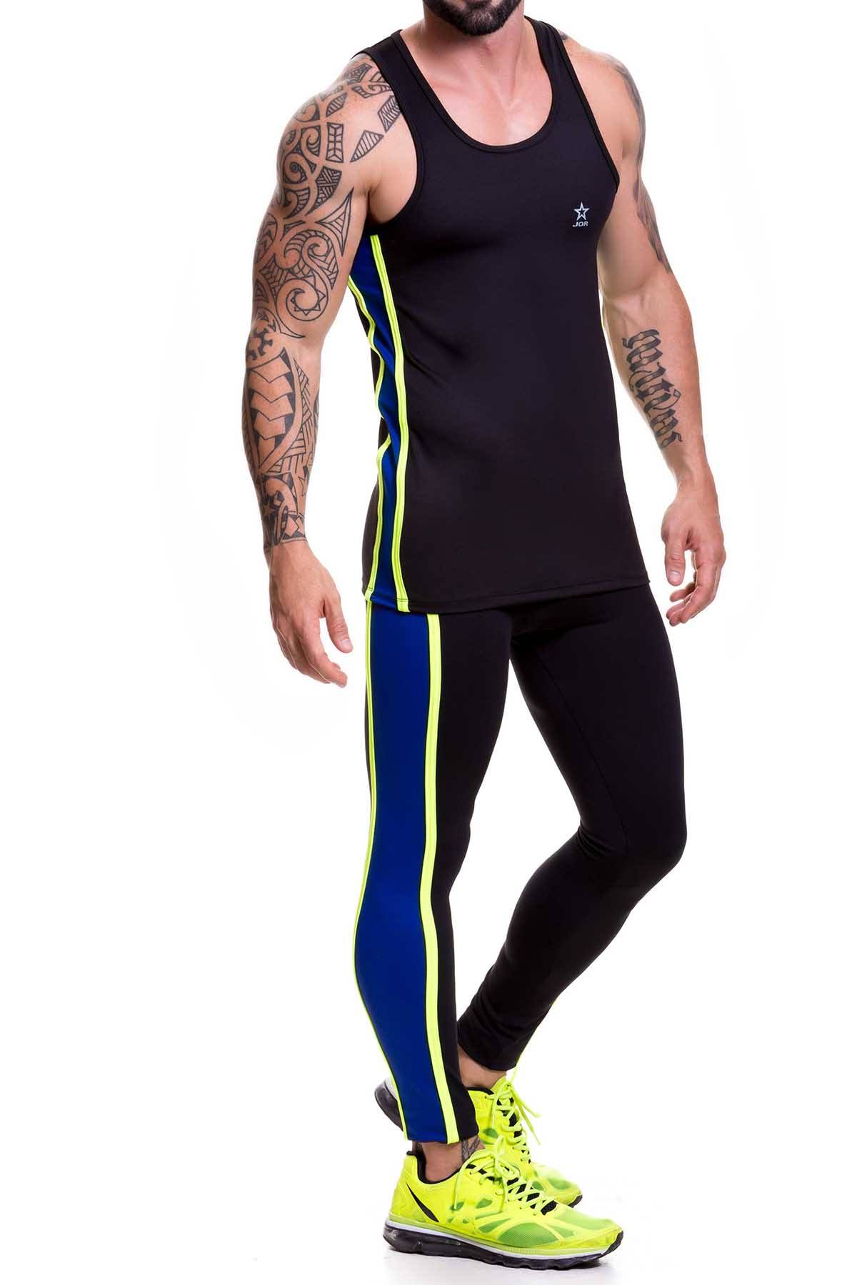 Jor Black/Royal Gladiator Tank Top