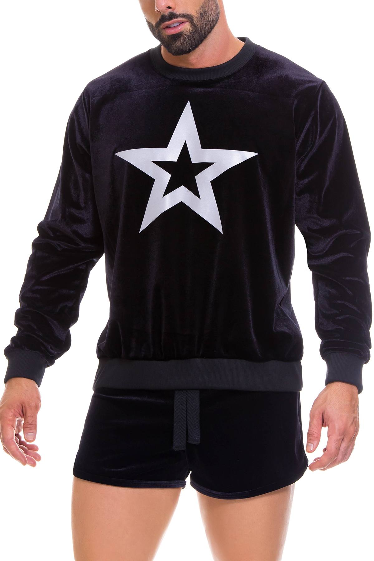 Jor Black Star Sweater