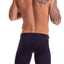 Jor Black/Yellow Racing Athletic Short